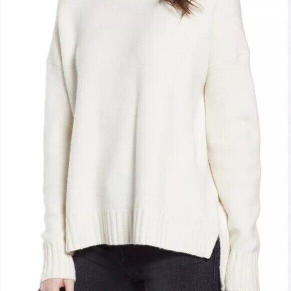 Jcrew Oversized Crewneck Merino Alpaca Supersoft Yarn - 2018 - Camel - Sz XXS - Picture 13 of 13